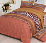 LENJERIE DE PAT DBL MICROFIBRA BROWN