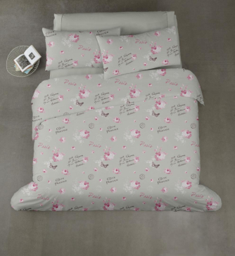 LENJERIE DE PAT DBL MICROFIBRA POSTAL