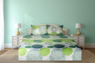 LENJERIE PAT DBL 4PCS 144TC-COTE CHIC