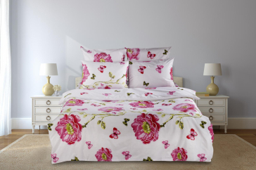 LENJERIE PAT DBL 6PCS 144TC-FLUTURI