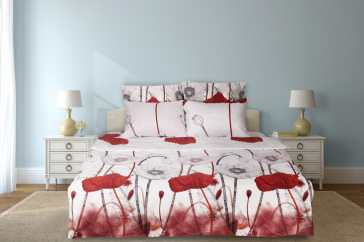 LENJERIE PAT DBL 6PCS 144TC-MACI