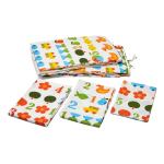 Lenjerie pat imprimeu Numere (5pcs)