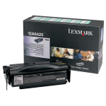 LEXMARK 12A8425 BLACK TONER