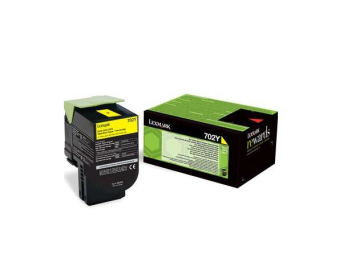 LEXMARK 70C20YE YELLOW TONER