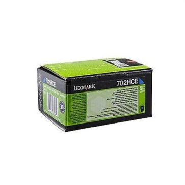 LEXMARK 70C2HCE TONER CARTRIDGE CYAN