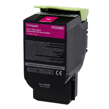 LEXMARK 70C2HME TONER CARTRIDGE MAGENTA