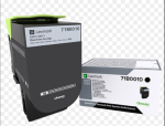 LEXMARK 71B0010 BLACK TONER CARTRIDGE