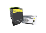 LEXMARK 71B0H40 YELLOW TONER CARTRIDGE