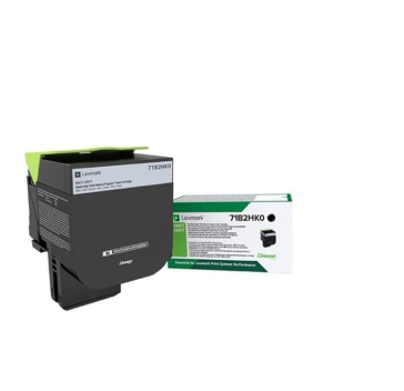 LEXMARK 71B2HK0 BLACK TONER CARTRIDGE