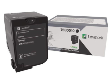 LEXMARK 75B0010 BLACK TONER