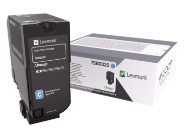 LEXMARK 75B0020 CYAN TONER