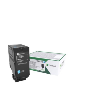 LEXMARK 75B20C0 CYAN TONER