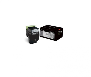 LEXMARK 80C0S10 BLACK TONER