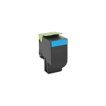 LEXMARK 80C0S20 CYAN TONER