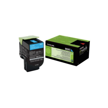 LEXMARK 80C20C0 CYAN TONER