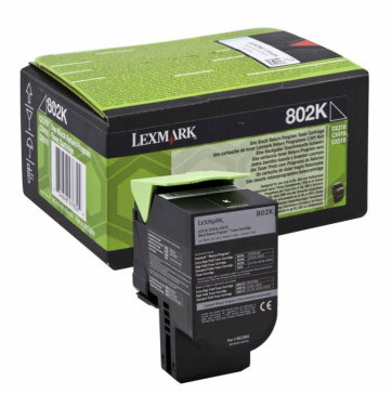 LEXMARK 80C20K0 BLACK TONER