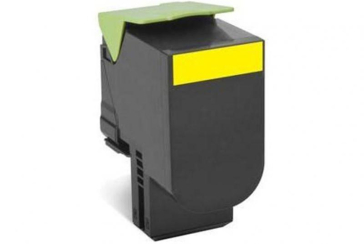 LEXMARK 80C2HYE YELLOW TONER