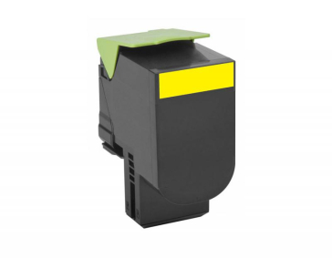 LEXMARK 80C2XYE YELLOW TONER