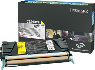 LEXMARK C5240YH YELLOW TONER