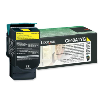 LEXMARK C540A1YG YELLOW TONER