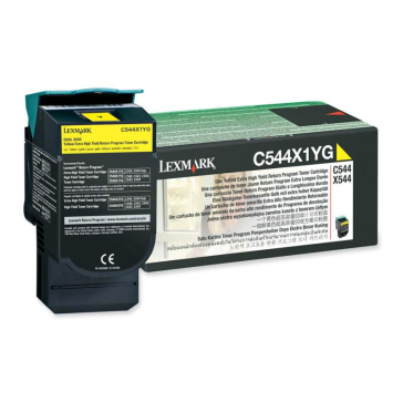 LEXMARK C544X1YG YELLOW TONER