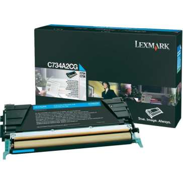 LEXMARK C734A2CG CYAN TONER