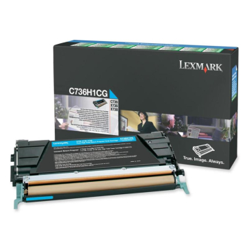 LEXMARK C736H1CG CYAN TONER