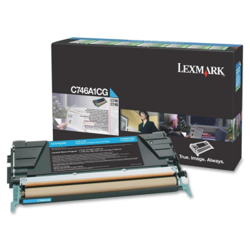 LEXMARK C746A1CG CYAN TONER