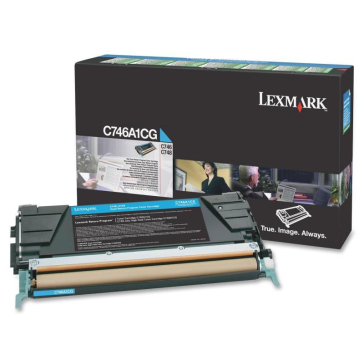 LEXMARK C746A2CG CYAN TONER