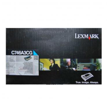 LEXMARK C746A3CG CYAN TONER