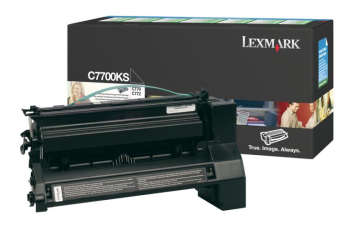 LEXMARK C7700KS BLACK TONER