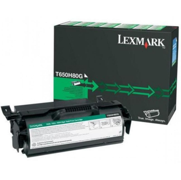 LEXMARK T650H80G BLACK TONER