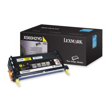 LEXMARK X560H2YG YELLOW TONER