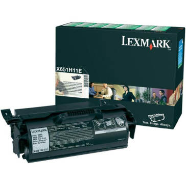 LEXMARK X651H11E BLACK TONER