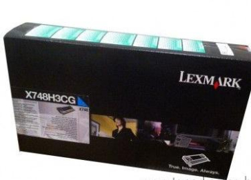 LEXMARK X748H3CG CYAN TONER
