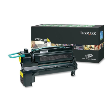 LEXMARK X792X1YG YELLOW TONER