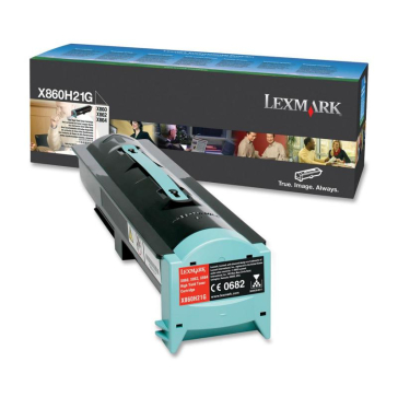 LEXMARK X860H21G BLACK TONER