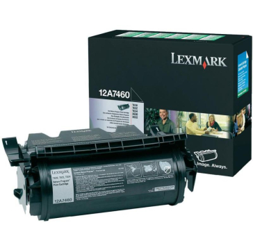 LEXMARK12A7460 BLACK TONER