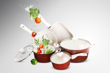 MARLENE, SET GATIT 8 PIESE, CERAMICA+MAR