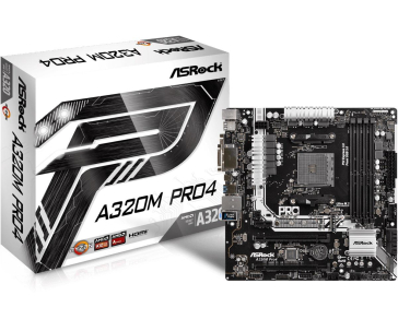 MB AMD AM4 ASROCK A320M PRO4
