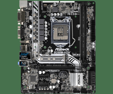 MB INTEL B250M ASROCK B250M HDV