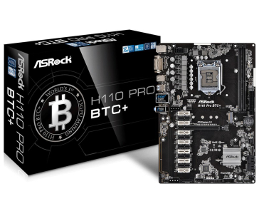 MB INTEL H110 ASROCK H110 PRO BTC +