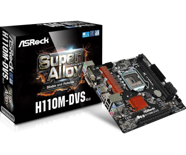 MB INTEL H110 ASROCK H110M-DVS R3.0