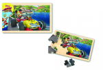 Mickey È™i piloÈ›ii de curse- Puzzle din l