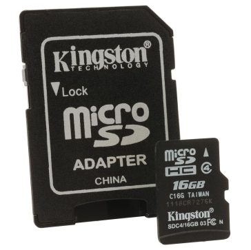 MICROSDHC 16GB CL4 KS