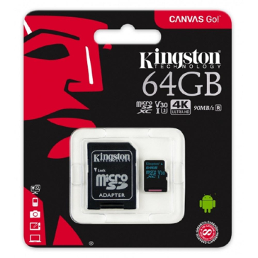 MICROSDXC 64GB CLASS 10 UHS-I 45R/10W