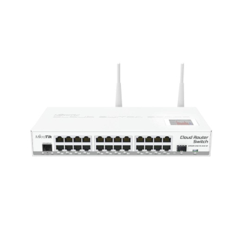 MIKROTIK SWITCH L3 24LAN GB 1SFP LCD AP