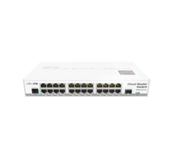 MIKROTIK SWITCH L3 24LAN GB 1SFP LCD