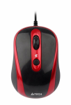 MOUSE A4TECH N-250X-2 BLACK/RED USB