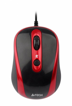MOUSE A4TECH N-250X-2 BLACK/RED USB
